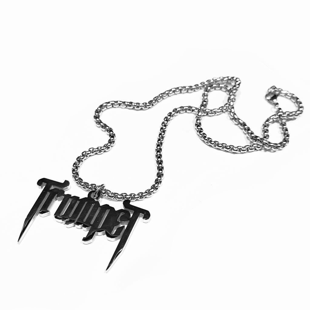 Trumpet Logo Necklace